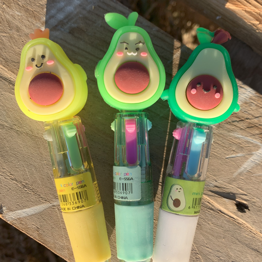 Gadget Avocadientje Multicolored Pen